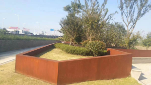 耐候钢挡土墙
